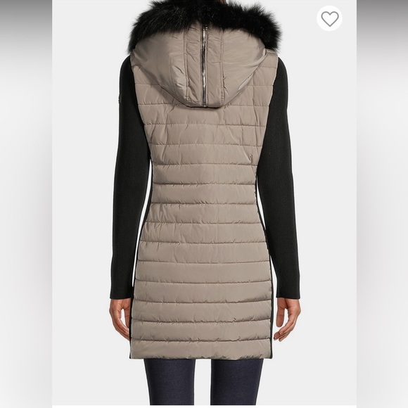 Performance Faux Fur-Trim Quilted Parka - Picture 3 of 13